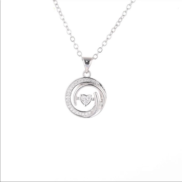 Rose Gold Filled Cubic Zirconia Necklace - Picture 2 of 2